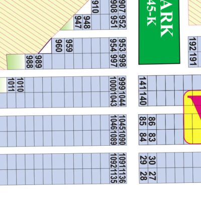 V-1034- Residential Plot For Sale In DHA Phase 7 Lahore