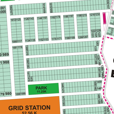 10 Marla Plot DHA Phase 9 Prism
