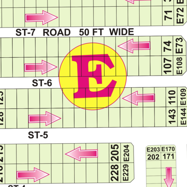 E-128-Residential Plot For sale in DHA Phase 5, Lahore Pakistan-1