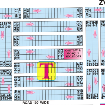 T-142- Residential Plot For Sale In DHA Phase 7