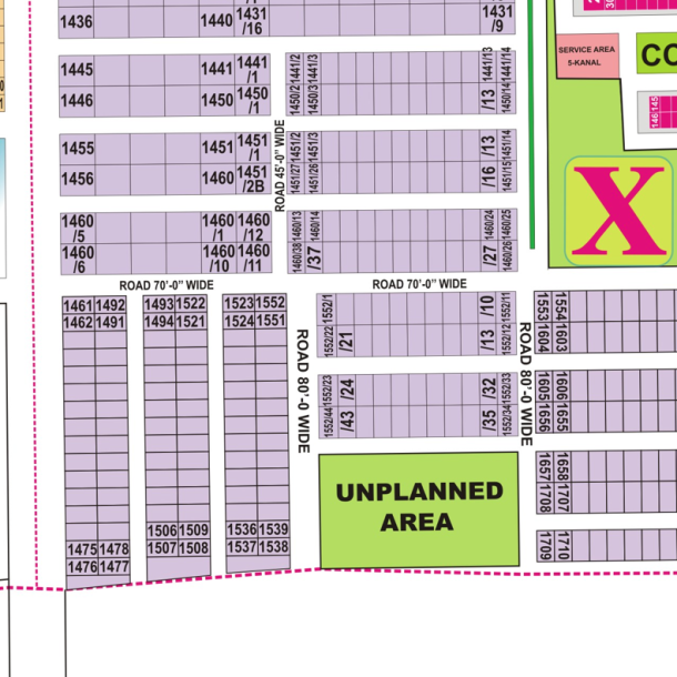 X-1552/9-Residential Plot DHA Phase 7 Lahore-1