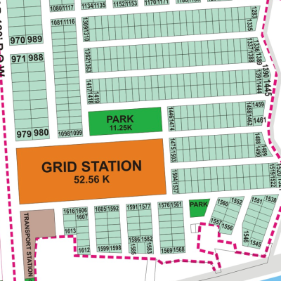 Secure & Spacious: 1 Kanal Plot for Sale in DHA Phase 9 Prism