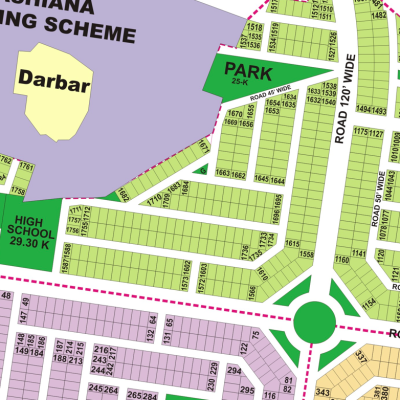 1750-F-Resedential Plot DHA Phase 9 Prism