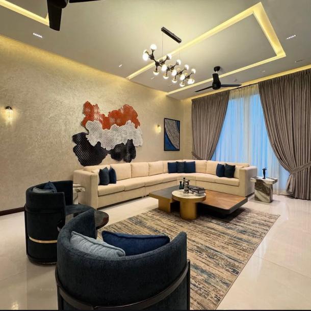 Fully Furnished Modern Design, 2 Kanal House For Sale In DHA Phase 2 Lahore.-10