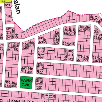 T-323-Residential Plot For sale in DHA Phase 8, Lahore Pakistan