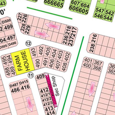 D-406-Residential Plot For sale in DHA Phase 6, Lahore Pakistan