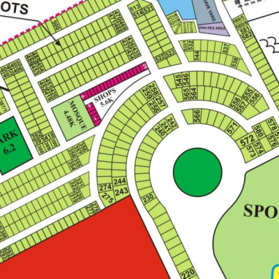 Y-553 Residential Plot For Sale In DHA Phase 8 Lahore