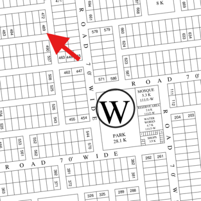 1 Kanal Residential Plot Is Available For Your Dream Home In DHA Lahore Phase 8 Plot No W-489