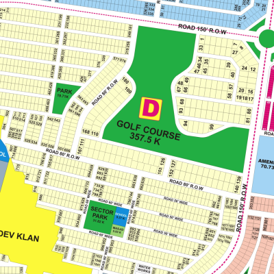 597-D-Resedential Plot DHA Phase 9 Prism