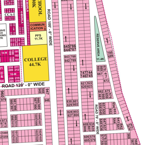 T-681- Residential Plots For Sale In DHA Phase 8-1