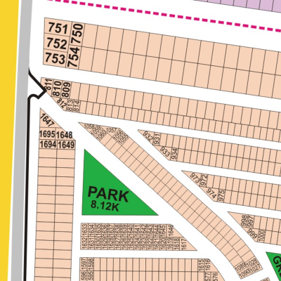 Exclusive 5 Marla Residential Plot in DHA Phase 9 Prism, Block K, Lahore'