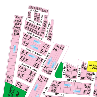 B-833-Residential Plot For Sale In DHA Phase 5