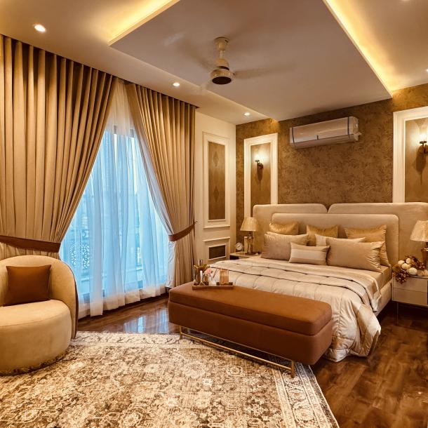 Solar Installed Fully Furnished 1 Kanal Modern Design House for Sale-19