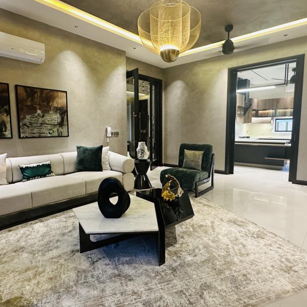 1 Kanal Fully Furnished With Home Theater Modern Luxury Living House For Sale-6