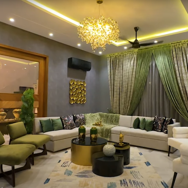 1 Kanal Fully Furnished Luxury Living House for Sale In DHA Phase 6-12