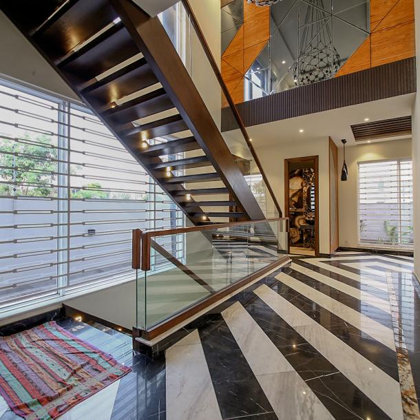 Corner Full Basement 1 Kanal Ultra Modern Luxury Bungalow For Sale-4