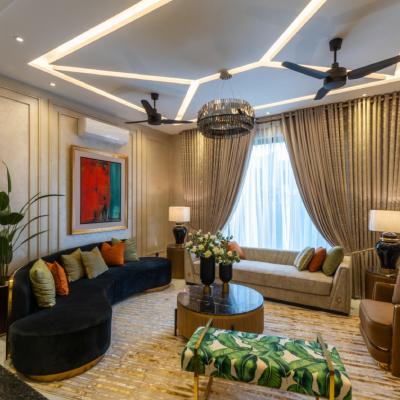 1 Kanal Fully Furnished Full Basement with Swimming Pool, Home Theater House for Sale