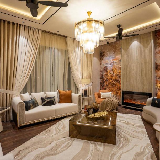 1 Kanal Full Basement Fully Furnished With Swimming Pool, Home Theater Bungalow For Sale-3