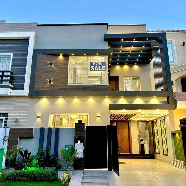3 Bedroom 5 Marla Brand New House Available For Sale In Hot Location Of DHA 9 Town-1
