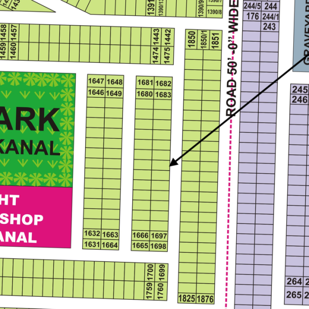Best 5 Marla Urgent Sale Plot in DHA Town Lahore-1