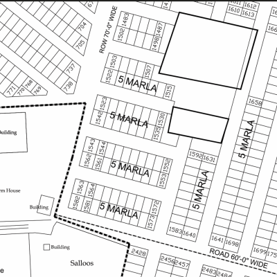 5 Marla Non Possession Plot For Sale B-1768 Demand 72 Lac In DHA 9 Town