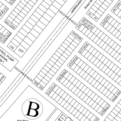 5 Marla Plot For Sale B - 311 Demand 95 Lac Senter Location In DHA Phase 9 Town