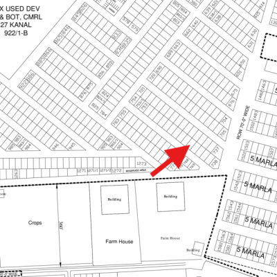 Prime Location Plot Is Available For Sale In DHA Lahore