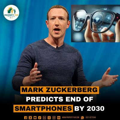Zuckerberg Predicts End of Smartphones by 2030