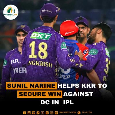 Sunil Narine helps KKR To Secure Win Against DC In IPL