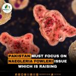 Pakistan must focus on Naegleria Fowleri issue which is raising