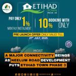 A New Era of Connectivity Begins as Neelum Road Development Puts Etihad Town Phase 3