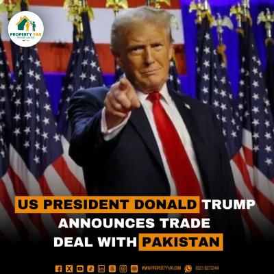US President Donald Trump Announces Trade Deal with Pakistan