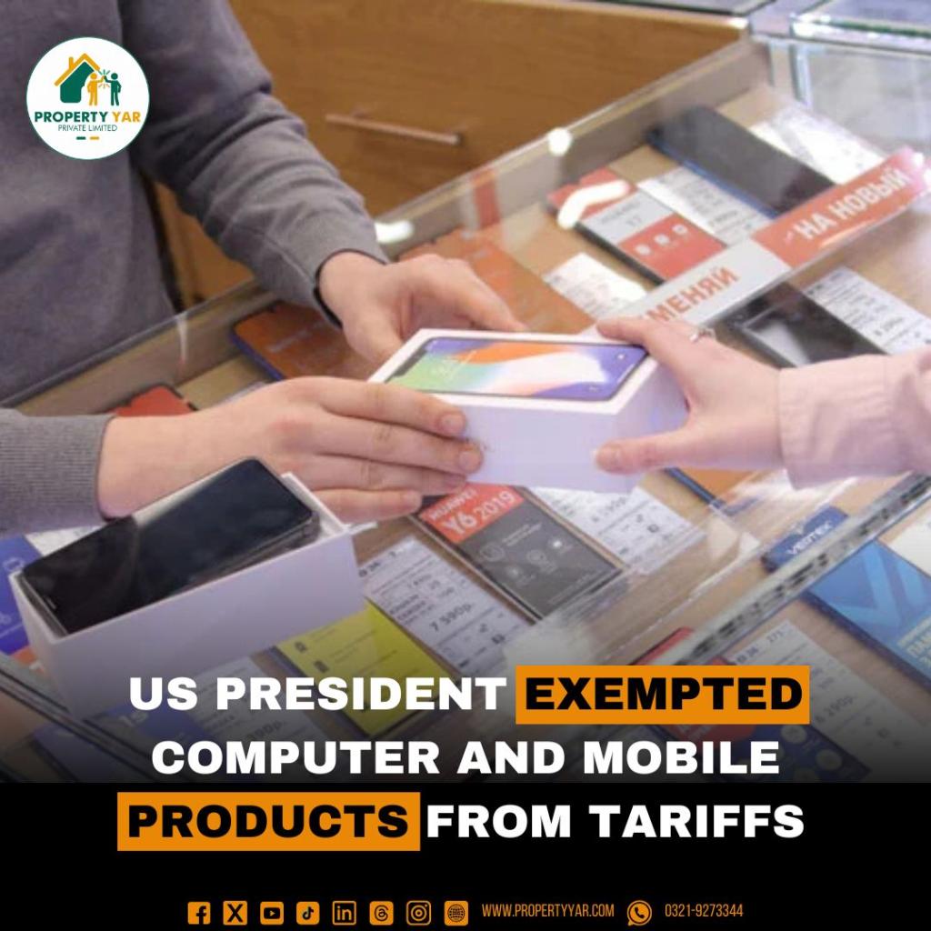 US President Exempted Computer and Mobile Products from Tariffs