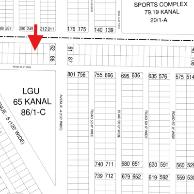 1 Kanal Residential Plot Is Available For Sale In DHA Lahore
