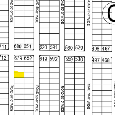 1 Kanal Plot For Sale C - 676 Demand 120 Feet Rod Direct Approach In DHA Phase 6