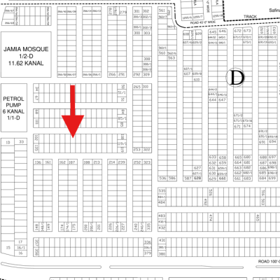 Your Dream Location 5 Marla Residential Plot Is Available For Sale In DHA Lahore Phase 9 Town Plot No 109