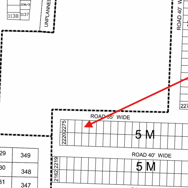 5 Marla Residential Plot For Sale D - 2272 Demand 63 Lac In DHA Phase 9 Town-1