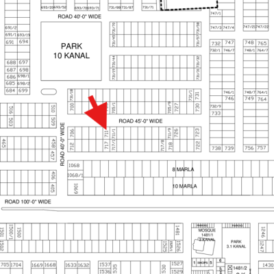5 Marla Excellent Location Plot Is Available For Sale In DHA Lahore Phase 9 Town