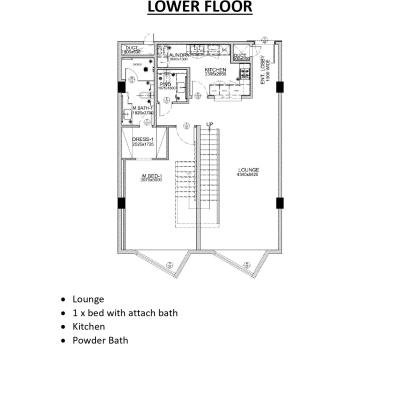 3 Bedroom Apartment In Penta Squre DHA Lahore Digital Auction 2025