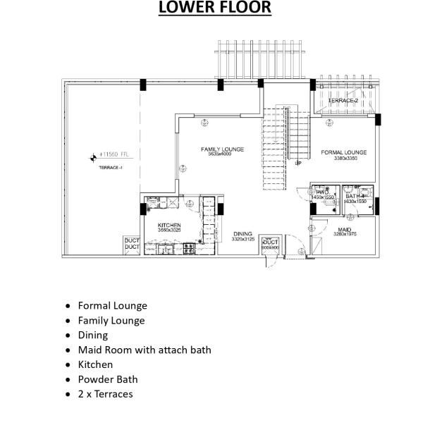 2928 sqft Penta Squre Apartment in DHA Lahore Digital Auction 2025-2