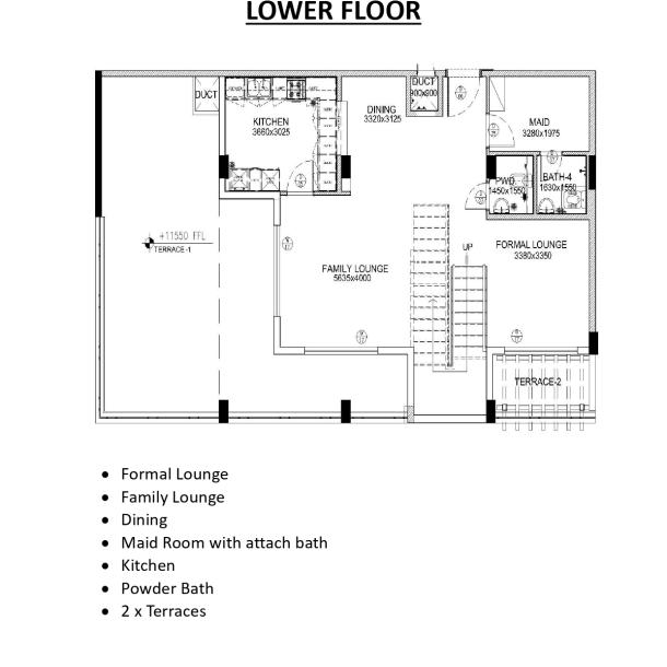 2928 sqft Penta Squre Apartment in DHA Lahore Digital Auction 2025-2