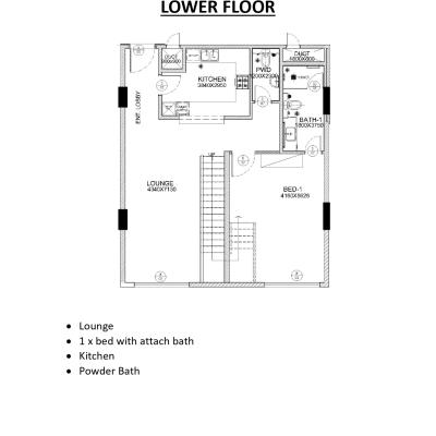 2099 sqft Penta Squre Apartment in DHA Lahore Digital Auction 2025