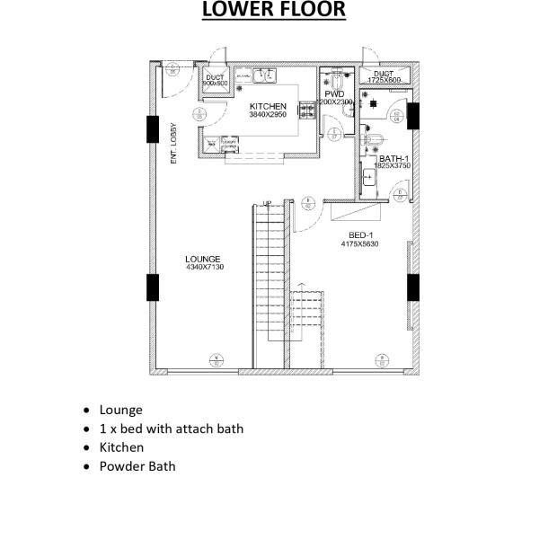 2024 sqft Penta Squre Apartment in DHA Lahore Digital Auction 2025-2