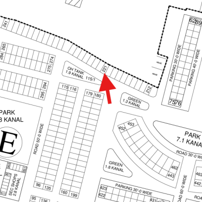 5 Marla Residential Plot Is Available For Sale In DHA Lahore