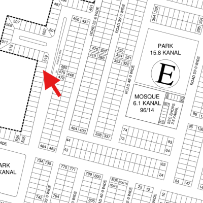 5 Marla Plot Is Available For Sale In DHA Lahore Phase 9 Town