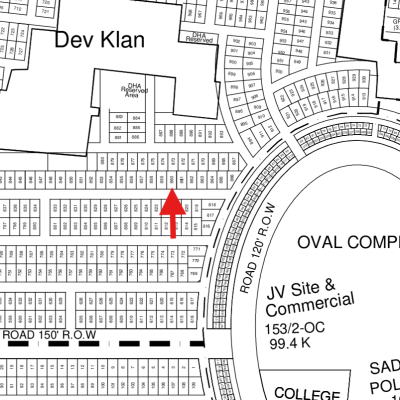 1 Kanal Residential Plot Is Available For Sale In DHA Lahore