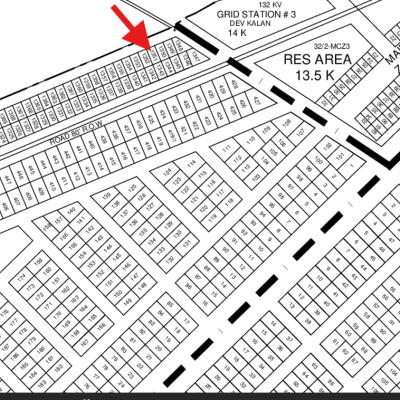 10 Marla Plot Is Available For Sale In DHA Lahore