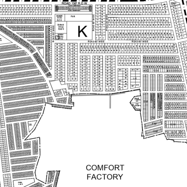 5 Marla Plot For Sale In DHA Phase 9-1