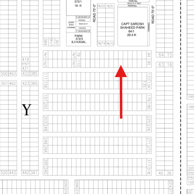 1 Kanal Pair Plots Available For Sale In DHA Lahore Phase 7 Block Y