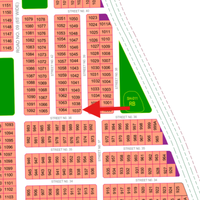 Lowest Cost 1 Kanal Pair Prime Location Plots For Sale In DHA Multan